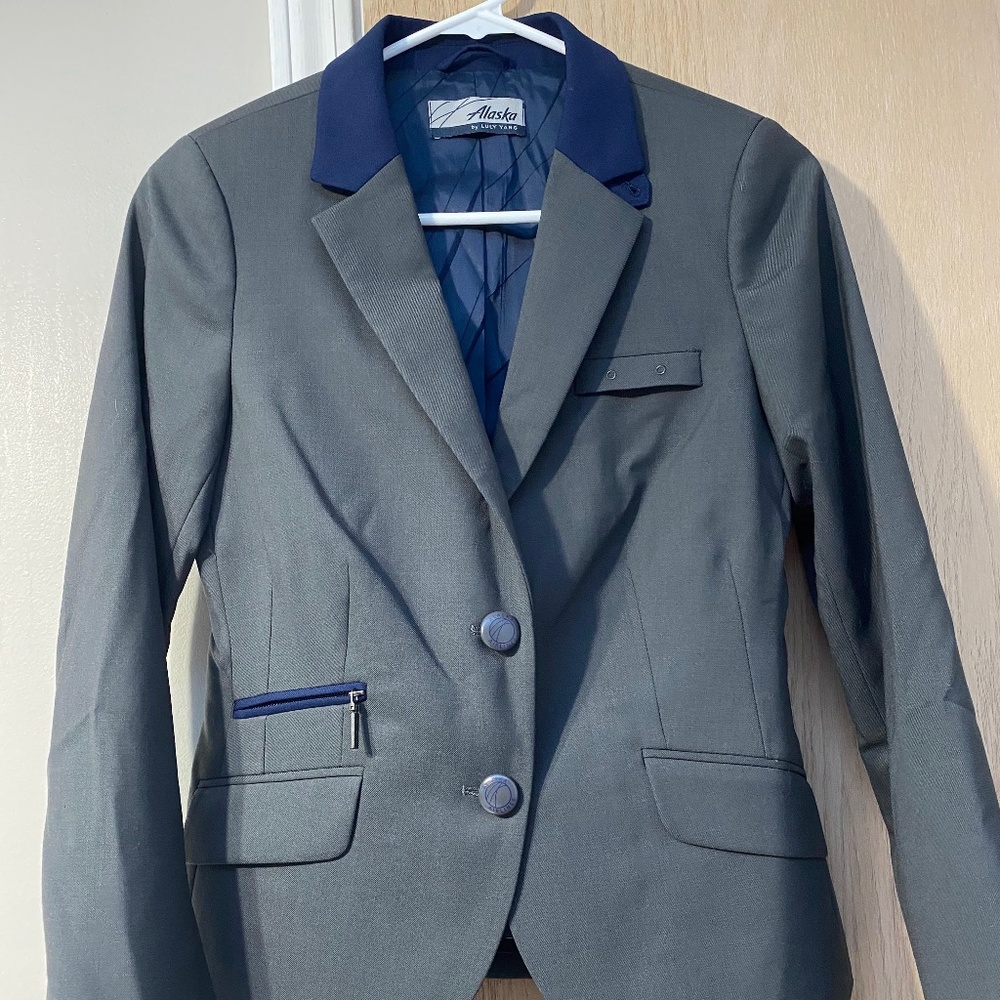 Flight attendant uniform blazer